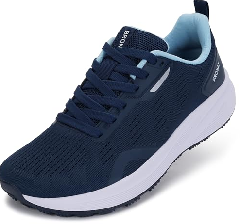 BRONAX Women's Wide Toe Box Road Running Shoes