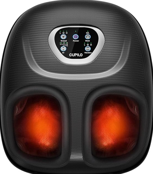 Foot Massager FSA Eligible HSA, Feet Massager with Heat for Plantar Fasciitis Relief,